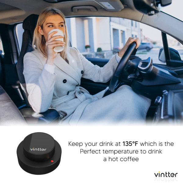 Rechargeable In-Car Cup Warmer